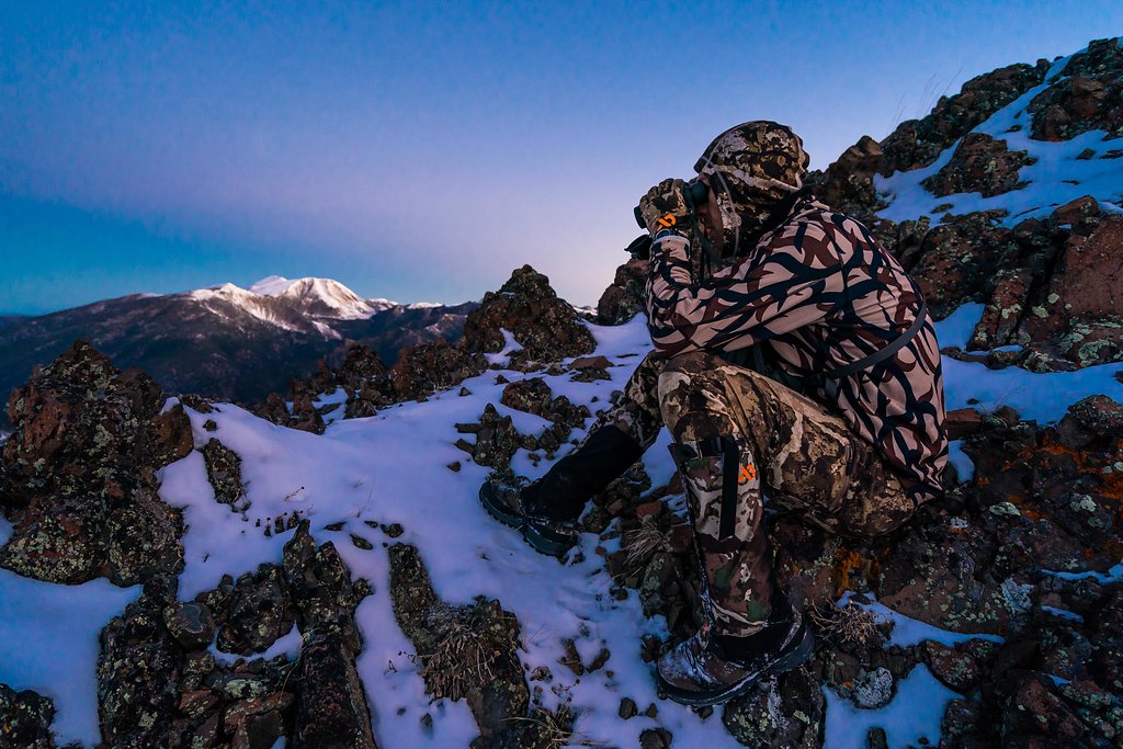 Backcountry hunting in cold temperatures
