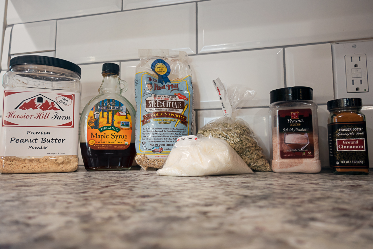 Dehydrated oatmeal recipe ingredients